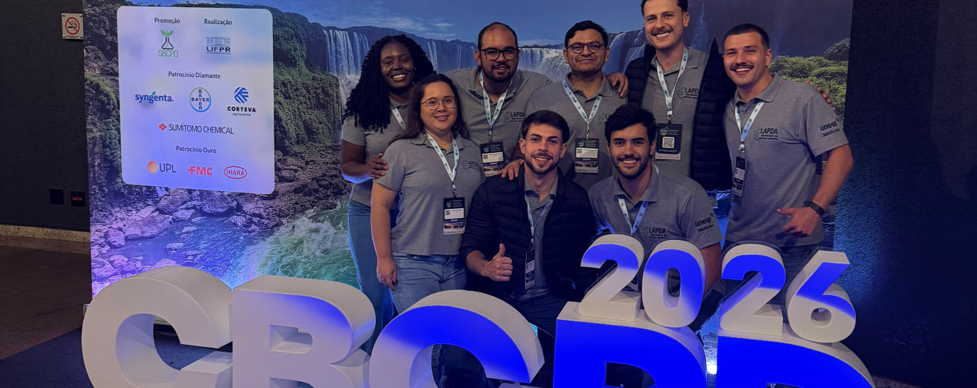 LAPDA participa do CBCPD em Foz do Iguaçu com 19 pôsteres e recebe prêmio de destaque
